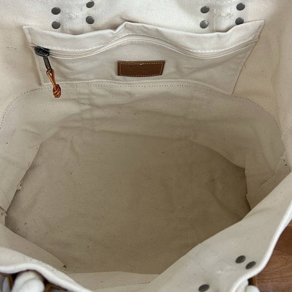 LL bean boat and tote rope handle bag - Picture 5 of 9